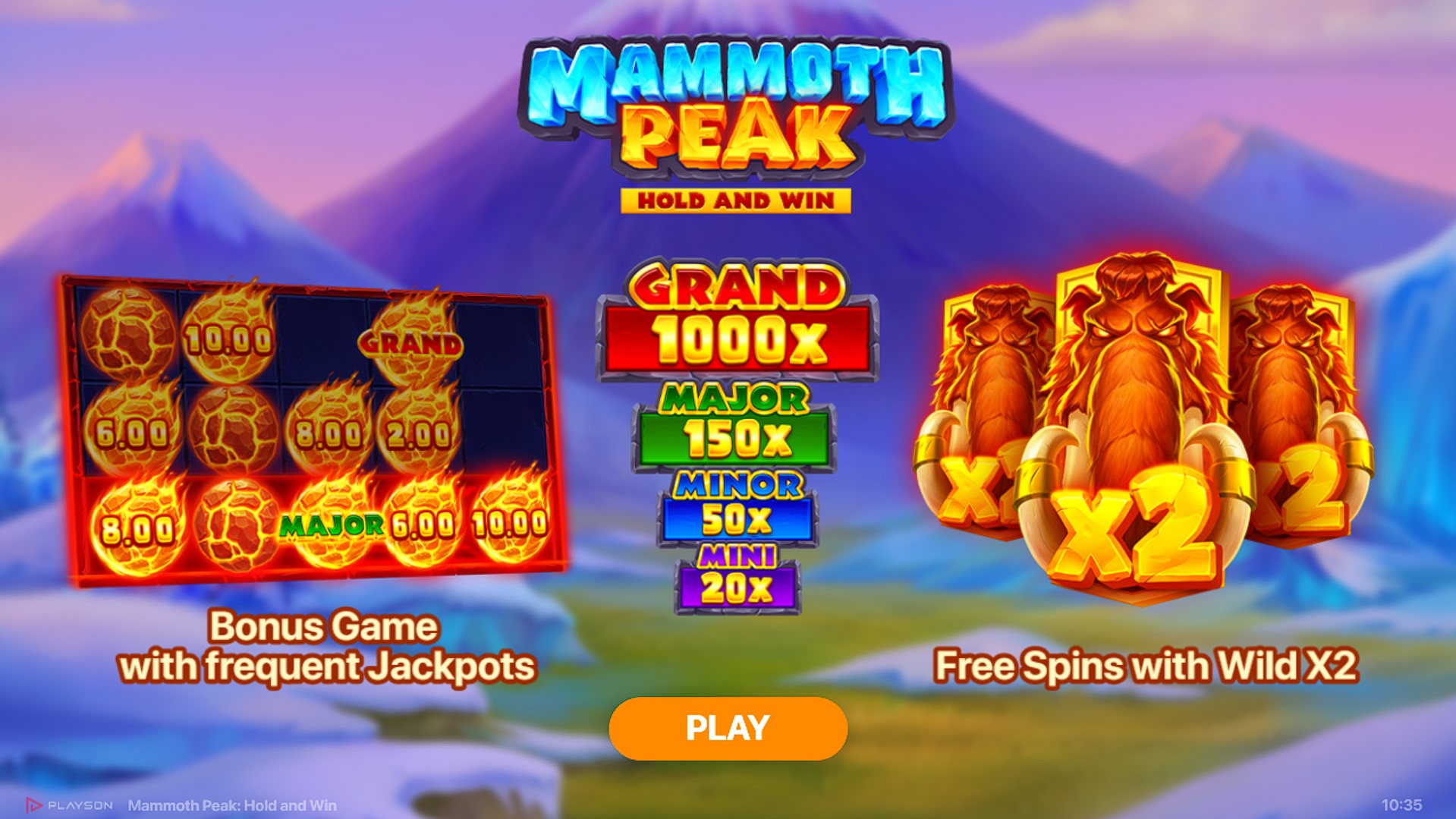 Mammoth Peak: Tieni e vinci