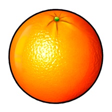 Arancione simbolo in Shining Crown Clover Chance slot