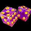 Cubi simbolo in Fire and Roses Joker King Millions slot