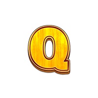 Q simbolo in Buffalo Bucks slot