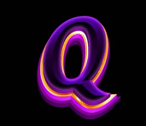 Q simbolo in Gold Blitz Extreme slot