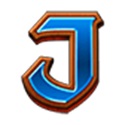 J simbolo in 7 Shields of Fortune slot