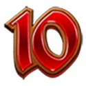10 simbolo in 7 Shields of Fortune slot