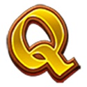 Q simbolo in 7 Shields of Fortune slot