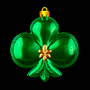 Albero di Natale giocattolo a forma di mazza verde simbolo in Royal Xmass 2 slot