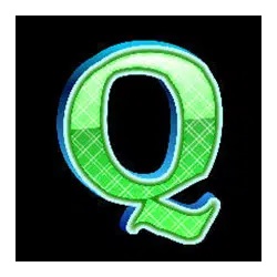 Q simbolo in Fishin’ Pots of Gold slot