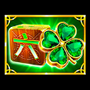 Trifoglio simbolo in Lucky Cloverland Dice slot