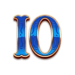 10 simbolo in The Mighty Toro slot