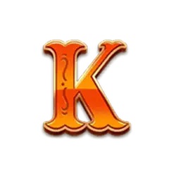 K simbolo in The Mighty Toro slot