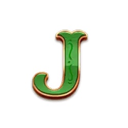 J simbolo in The Mighty Toro slot