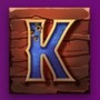K simbolo in Bones & Bounty slot