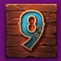 9 simbolo in Bones & Bounty slot