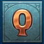 Q simbolo in Beat the Beast: Dragon's Wrath slot