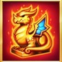 Statua del drago simbolo in Beat the Beast: Dragon's Wrath slot