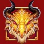 Testa di drago simbolo in Beat the Beast: Dragon's Wrath slot