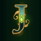 J simbolo in Book of Oz slot