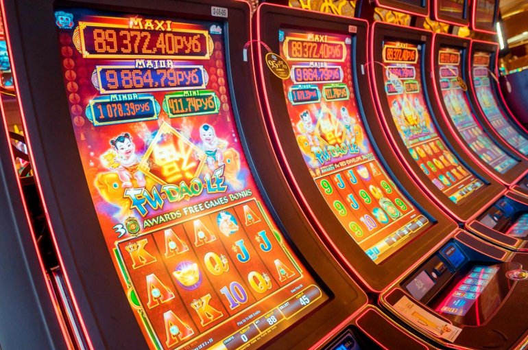 video slot in un casinò reale