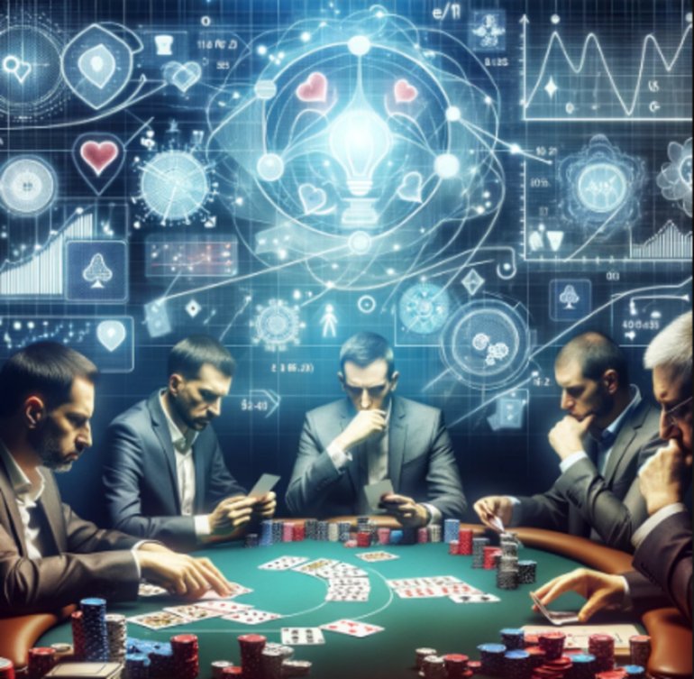 Giocatori di poker al tavolo