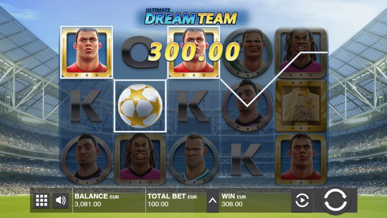 Video slot Ultimate Dream Team