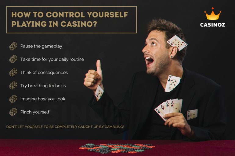 how to control yourself while giocare al casinò?