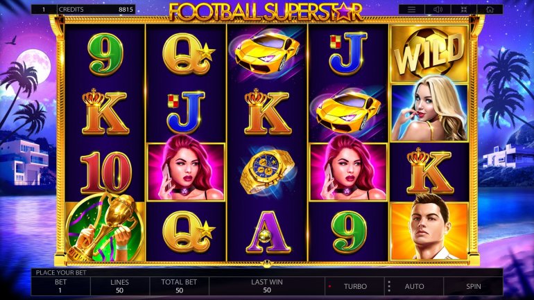 Slot machine Football Superstar