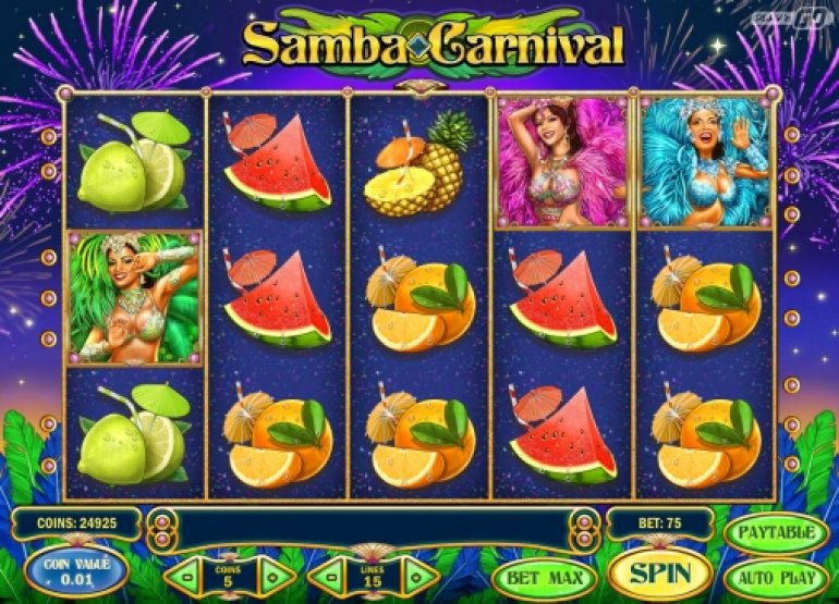 Slot machine Samba Carnival