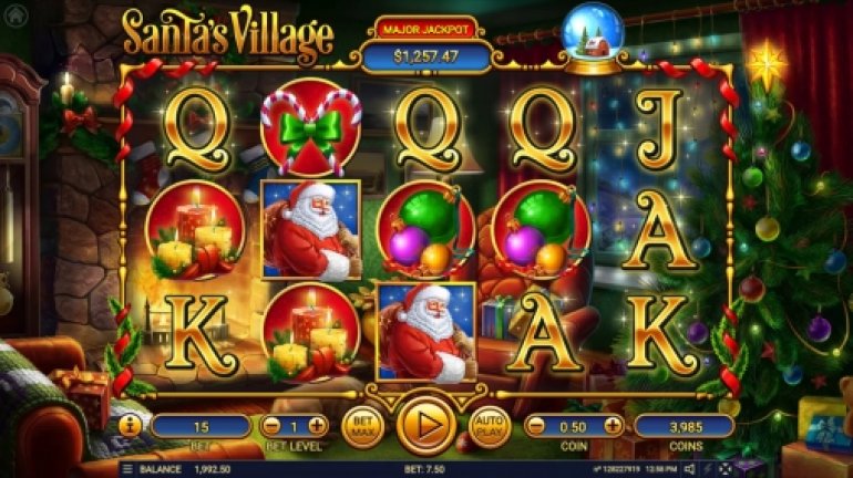 Slot machine Santa's Village