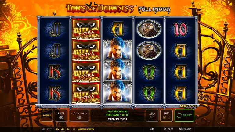 Tales of Darkness: Full Moon slot online