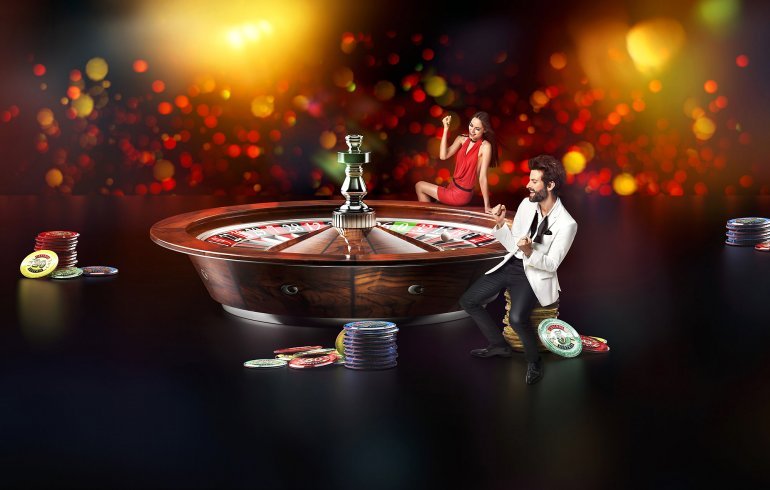 giocatori di roulette del casinò