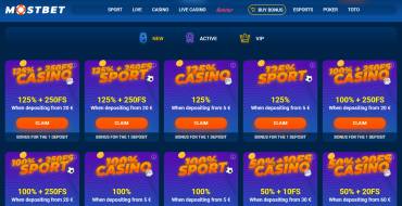 Welcome Bonus and Free Spins at Mostbet Casino: Tutte le promozioni