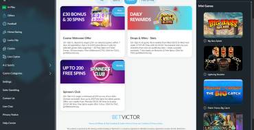 BetVictor Casino: Promozioni