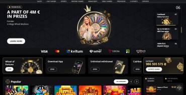 Lex Casino: Interfaccia