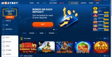 MostBet Casino: Sito ufficiale