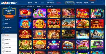 MostBet Casino: Giochi