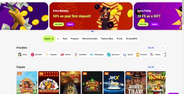 Punch Casino: Sito web