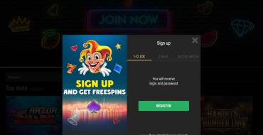 Riobet Casino: Registrazione