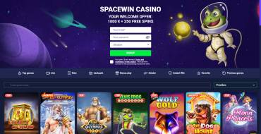 SpaceWin Casino: Sito ufficiale