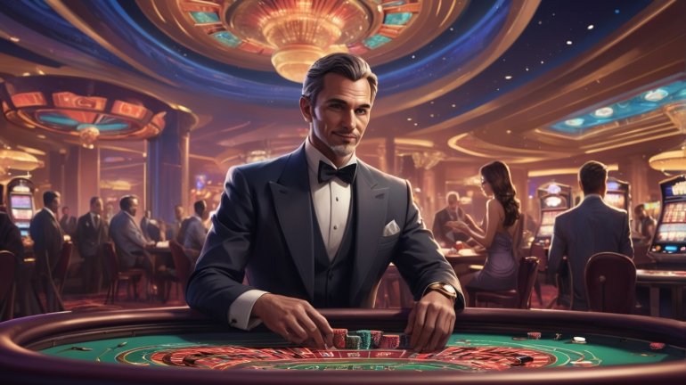 croupier esperto di casinò