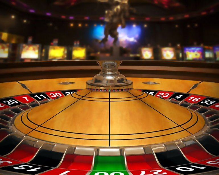 ruota della roulette del casinò