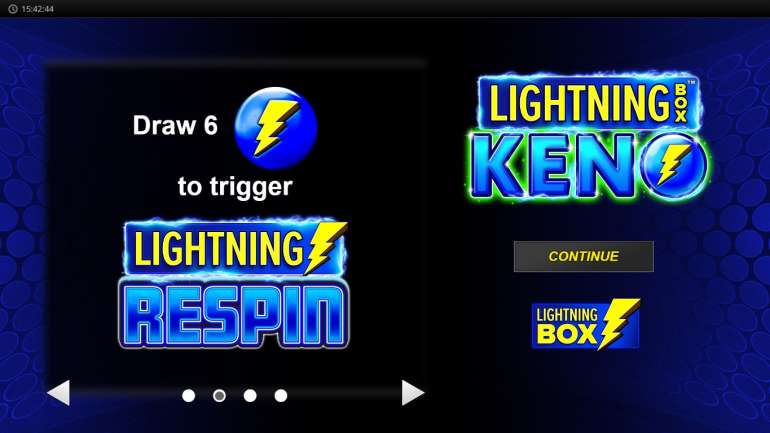 Lightning Box Keno