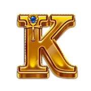 K simbolo in Anubis Rising slot