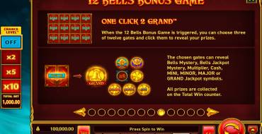 12 Bells: Giochi bonus