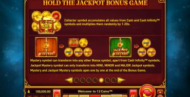 12 Coins: Giochi bonus