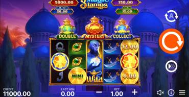 3 Magic Lamps: Hold and Win: Slot machine