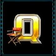 Q simbolo in Stunt Stars slot