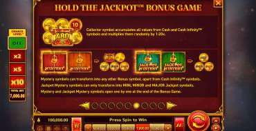 36 Coins: Giochi bonus