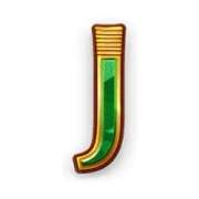 J simbolo in Secret Book of Amun-Ra slot
