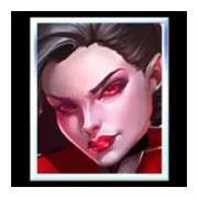 Vampiressa simbolo in The Eternal Widow slot