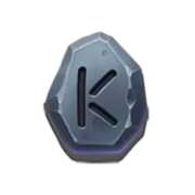 K simbolo in Mystic Spells slot