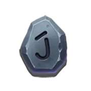 J simbolo in Mystic Spells slot